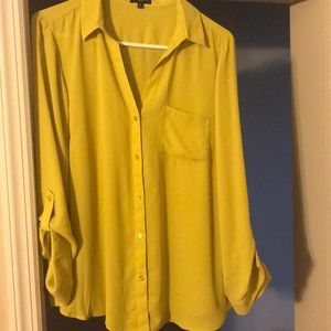 Mustard Yellow Blouse